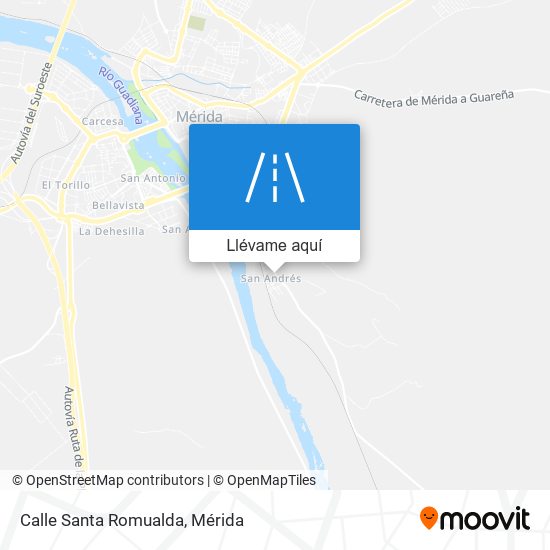 Mapa Calle Santa Romualda