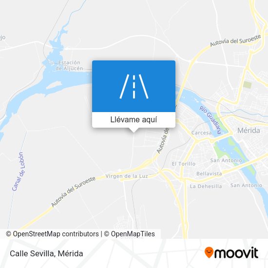 Mapa Calle Sevilla
