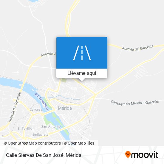 Mapa Calle Siervas De San José