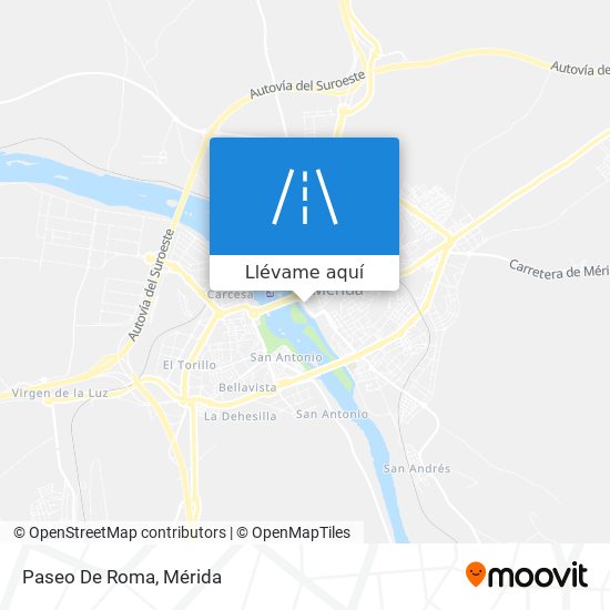 Mapa Paseo De Roma