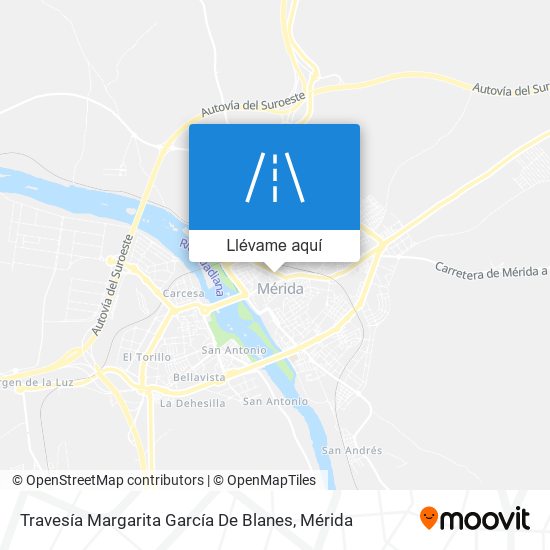 Mapa Travesía Margarita García De Blanes