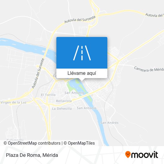 Mapa Plaza De Roma