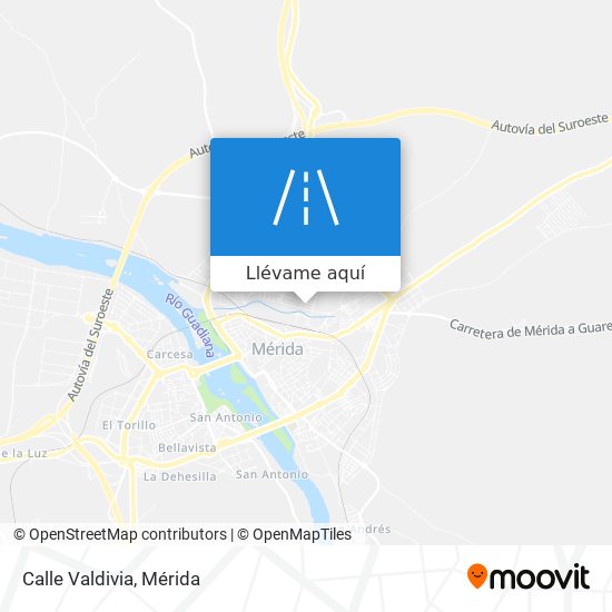 Mapa Calle Valdivia
