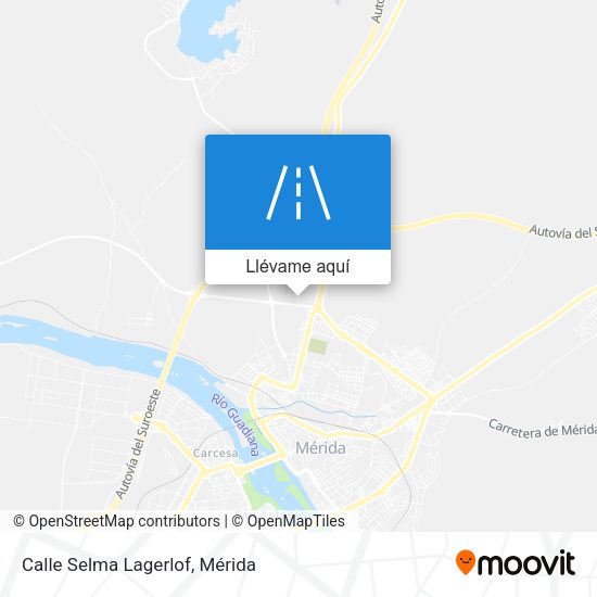 Mapa Calle Selma Lagerlof