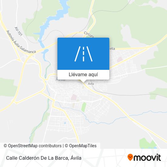 Mapa Calle Calderón De La Barca