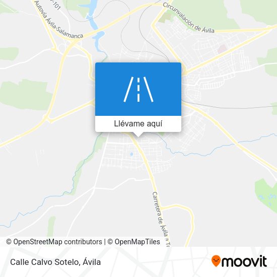 Mapa Calle Calvo Sotelo