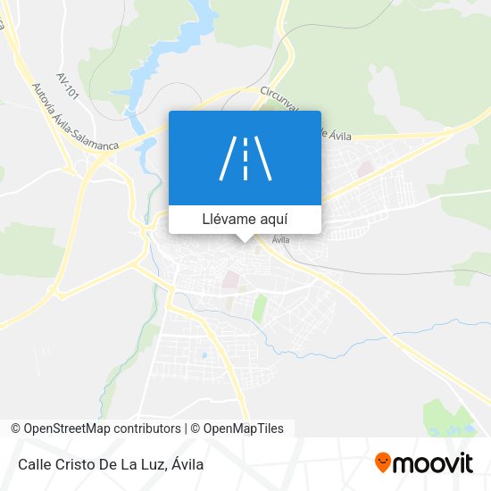 Mapa Calle Cristo De La Luz
