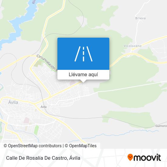 Mapa Calle De Rosalía De Castro