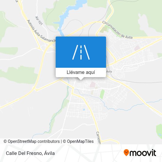 Mapa Calle Del Fresno