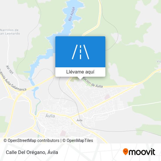 Mapa Calle Del Orégano