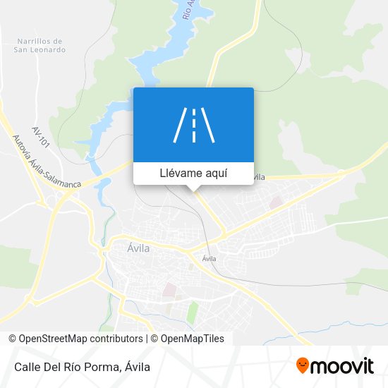 Mapa Calle Del Río Porma
