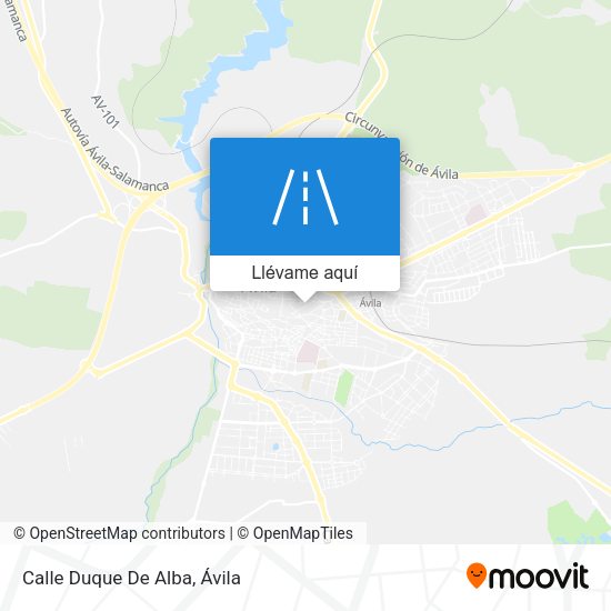 Mapa Calle Duque De Alba