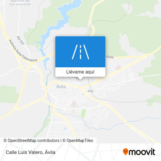 Mapa Calle Luis Valero