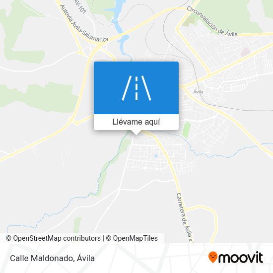 Mapa Calle Maldonado