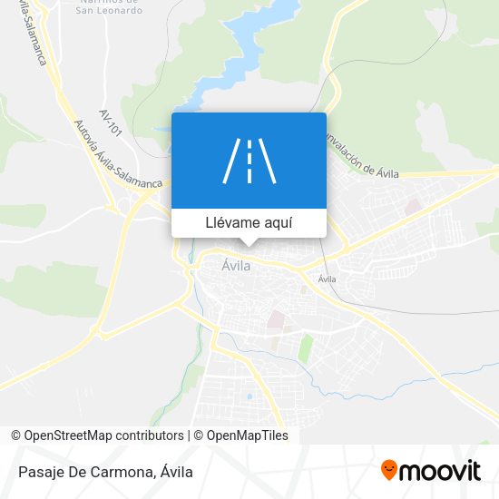 Mapa Pasaje De Carmona