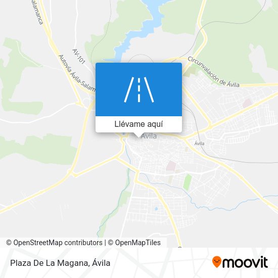Mapa Plaza De La Magana