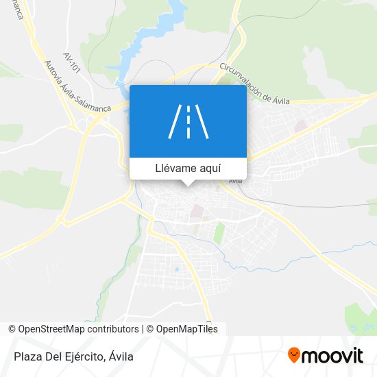 Mapa Plaza Del Ejército