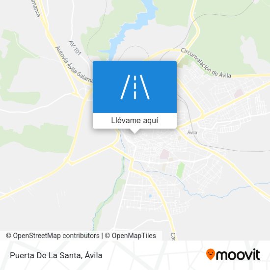 Mapa Puerta De La Santa