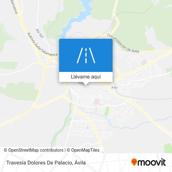 Mapa Travesía Dolores De Palacio