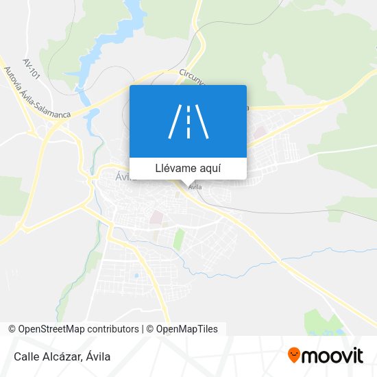Mapa Calle Alcázar