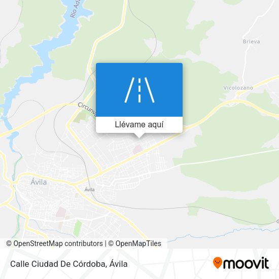 Mapa Calle Ciudad De Córdoba