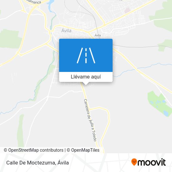 Mapa Calle De Moctezuma