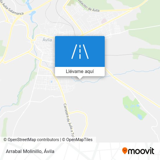 Mapa Arrabal Molinillo