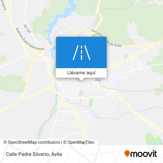 Mapa Calle Padre Silverio