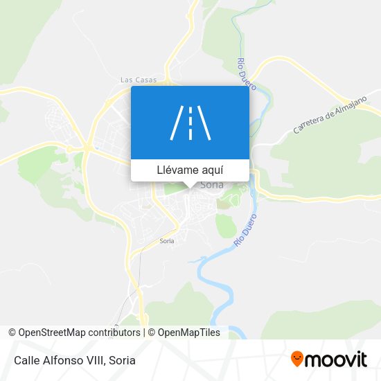 Mapa Calle Alfonso VIII