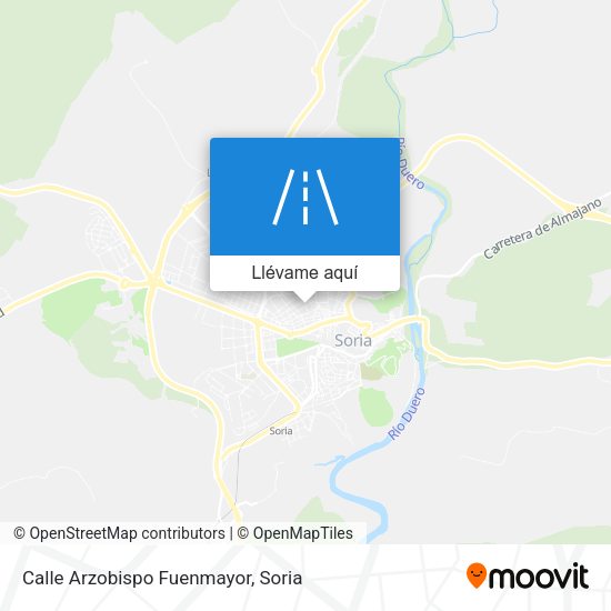 Mapa Calle Arzobispo Fuenmayor
