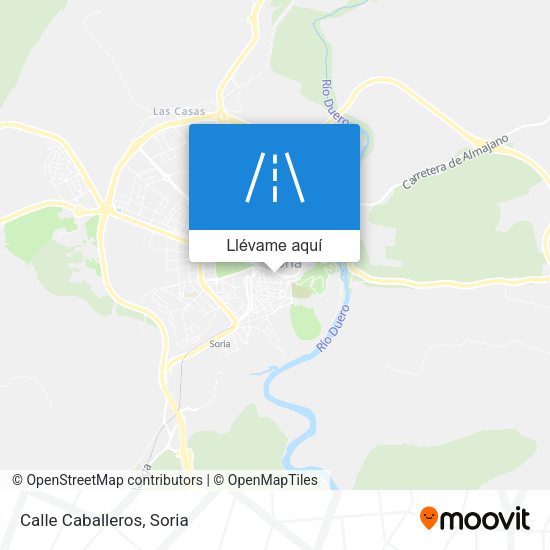 Mapa Calle Caballeros