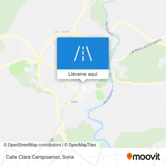 Mapa Calle Clara Campoamor