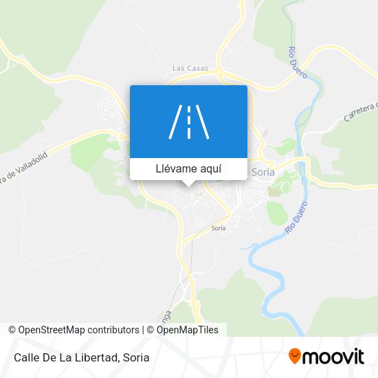 Mapa Calle De La Libertad