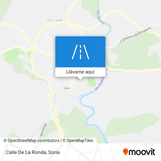 Mapa Calle De La Ronda