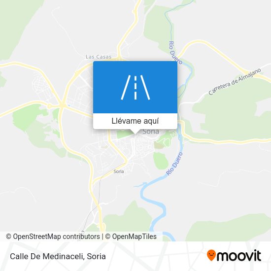 Mapa Calle De Medinaceli