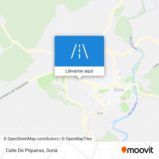 Mapa Calle De Piqueras