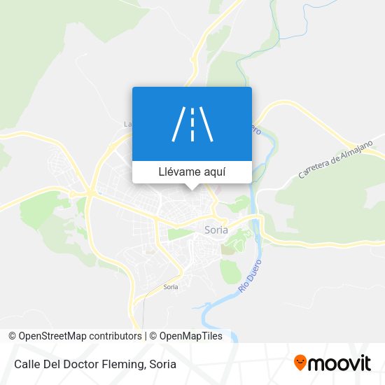 Mapa Calle Del Doctor Fleming