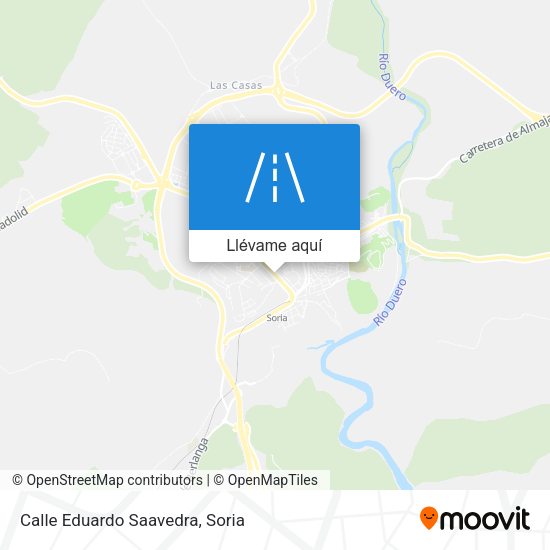 Mapa Calle Eduardo Saavedra