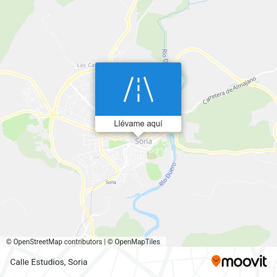 Mapa Calle Estudios