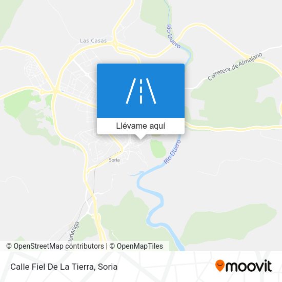 Mapa Calle Fiel De La Tierra