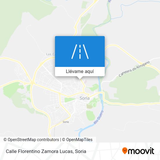 Mapa Calle Florentino Zamora Lucas