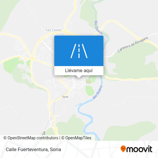 Mapa Calle Fuerteventura