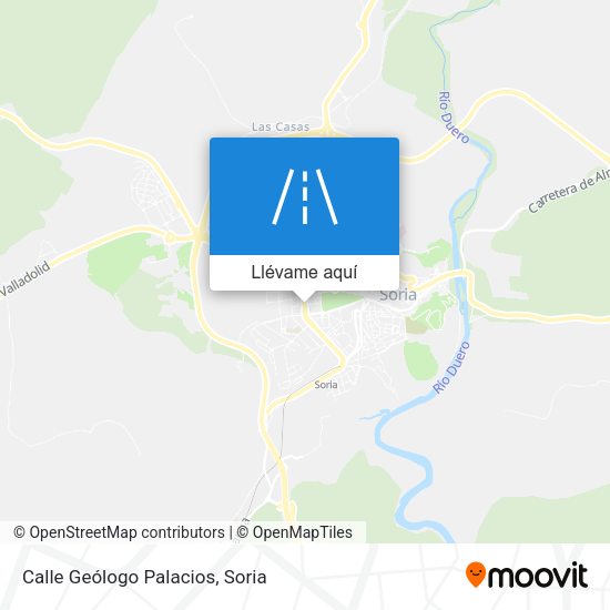 Mapa Calle Geólogo Palacios