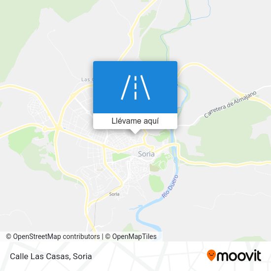 Mapa Calle Las Casas