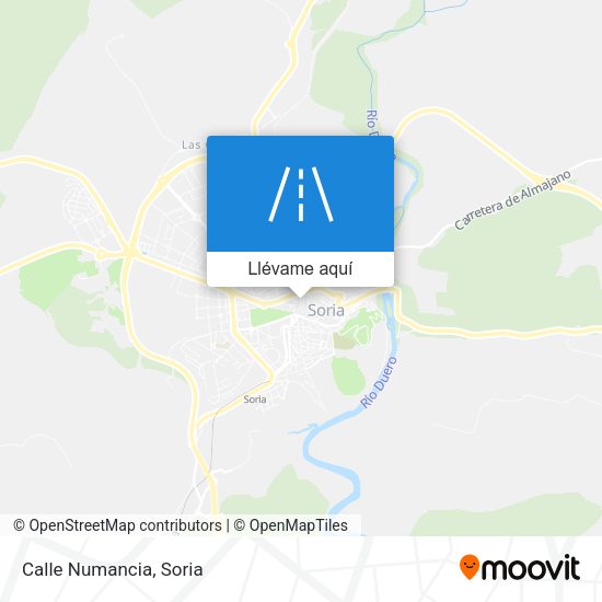 Mapa Calle Numancia