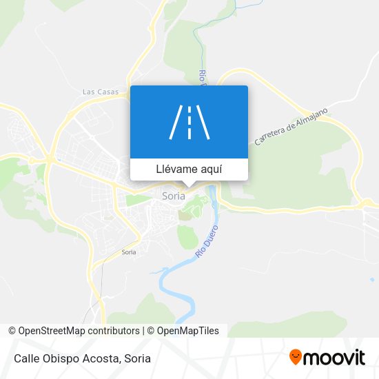 Mapa Calle Obispo Acosta