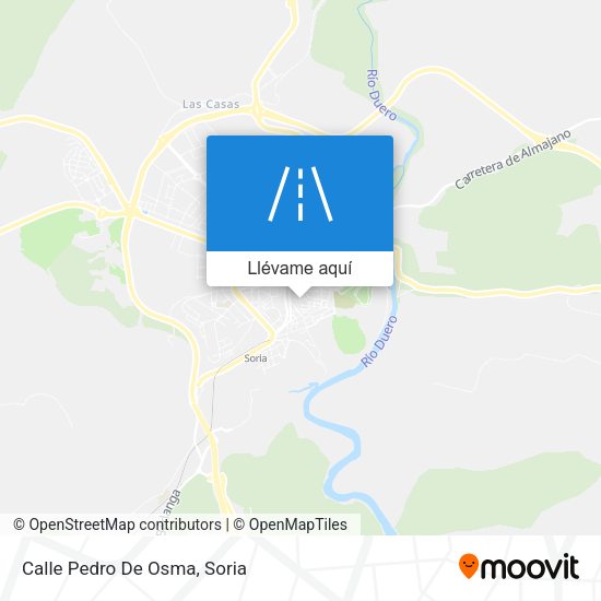 Mapa Calle Pedro De Osma