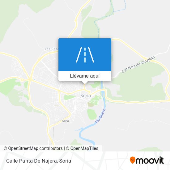 Mapa Calle Punta De Nájera