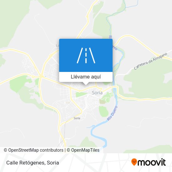 Mapa Calle Retógenes