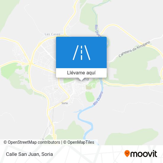 Mapa Calle San Juan